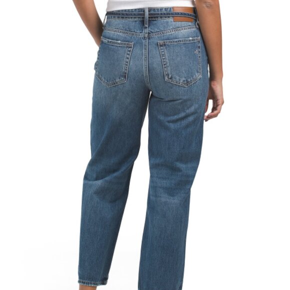 NEW HIDDEN The Ella Cropped Classic Drawstring Wide Leg Jean FOR WOMEN 166mn - Picture 2 of 6